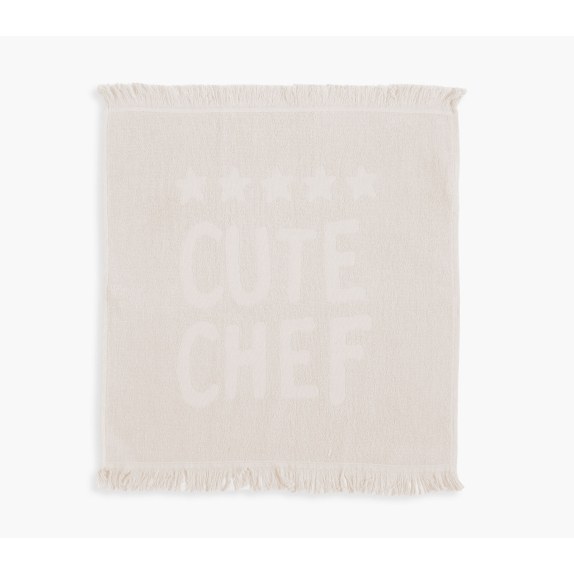 Ποτηρόπανο Nef-Nef Cute Chef Ecru 50x50