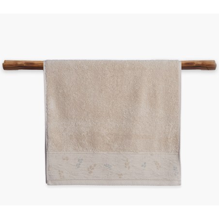 Πετσέτα Προσώπου Nef-Nef Sylia Beige 50x90
