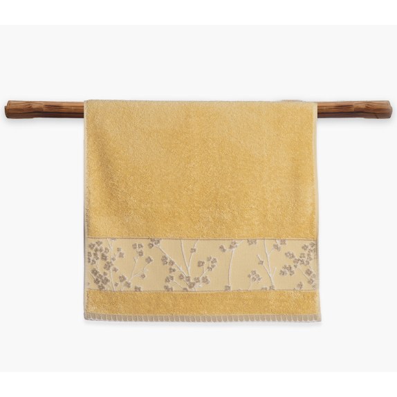 Πετσέτα Σώματος Nef-Nef Floriva Yellow 70x140