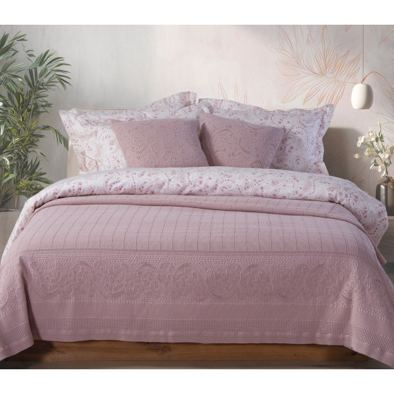 Κουβέρτα Υπέρδιπλη Nef-Nef Mirelle Purple 230x250
