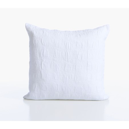 Μαξιλαροθήκη Διακόσμησης Nef-Nef Charisma White 50x50