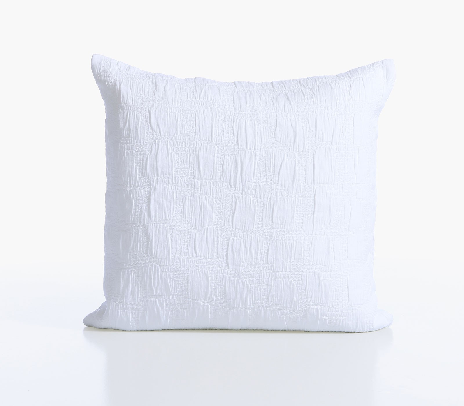 Μαξιλαροθήκη Διακόσμησης Nef-Nef Charisma White 50x50