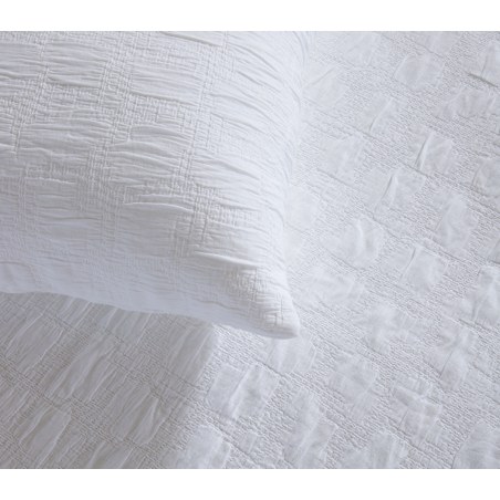 Μαξιλαροθήκη Διακόσμησης Nef-Nef Charisma White 50x50