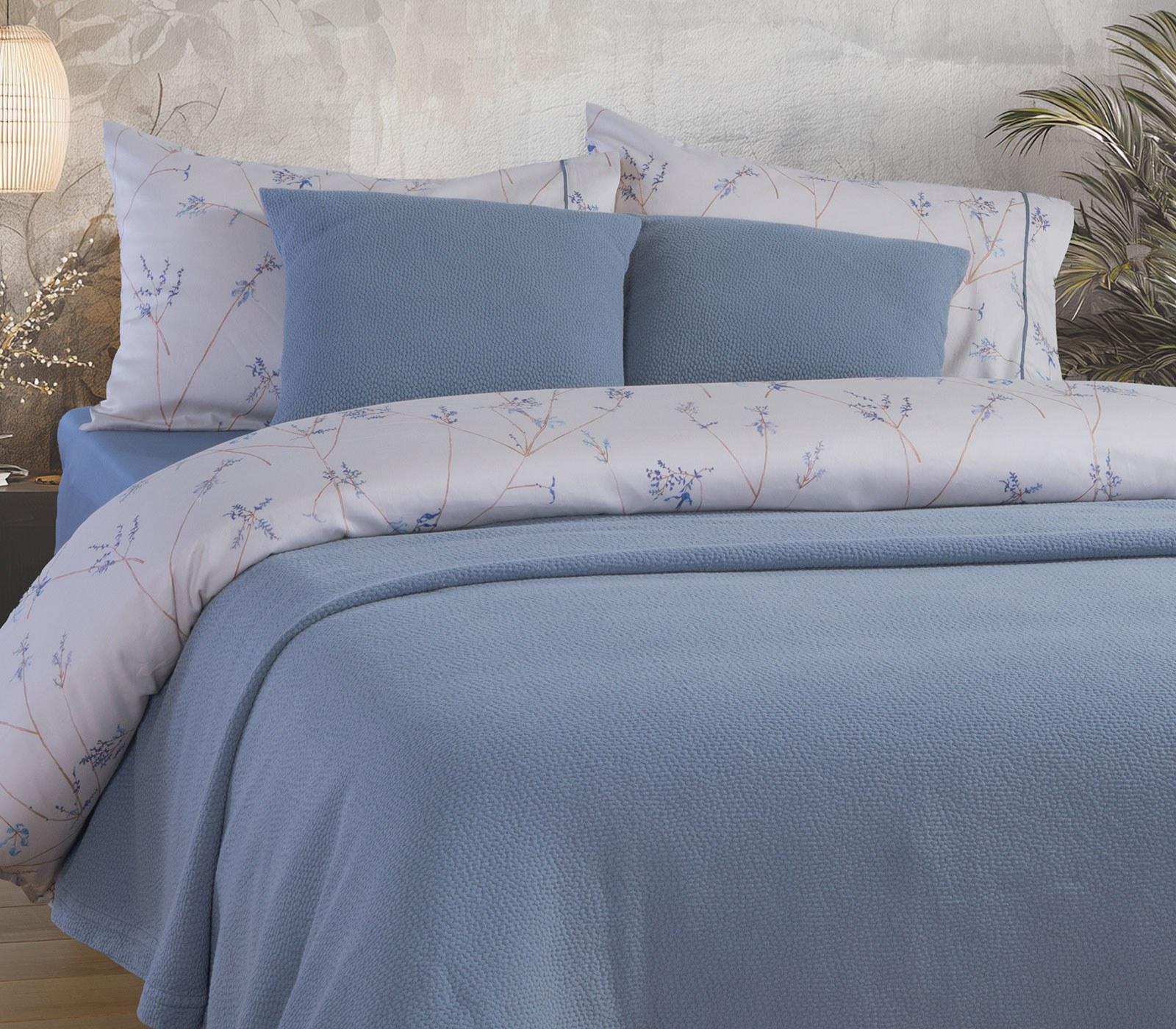 Κουβέρτα Υπέρδιπλη Nef-Nef Sensor Blue 230x250