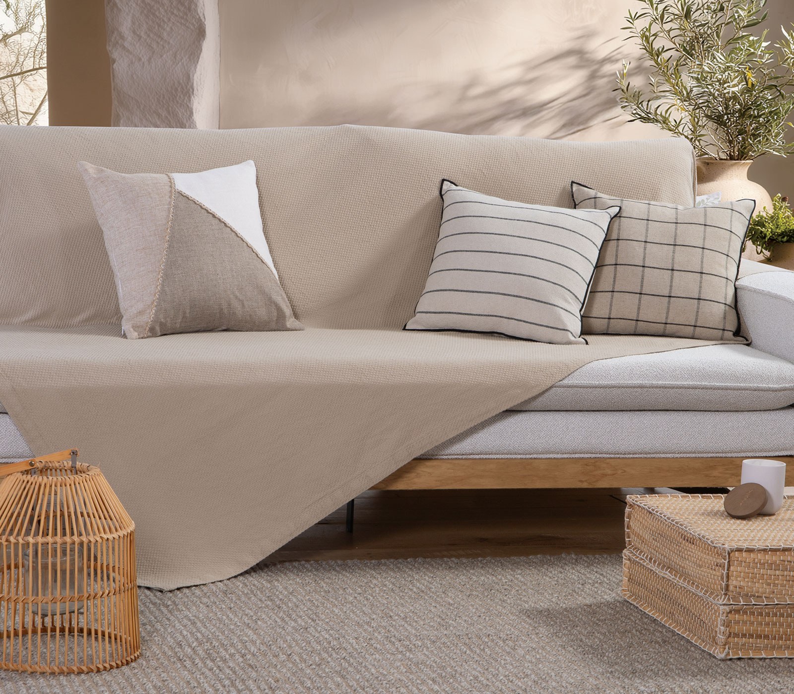 Ριχτάρι Διθέσιου Nef-Nef Betty 26 Beige 180x250