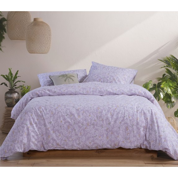 Σετ Σεντόνια Μονά 3 Τεμαχίων Nef-Nef Cylia Lilac 170x270