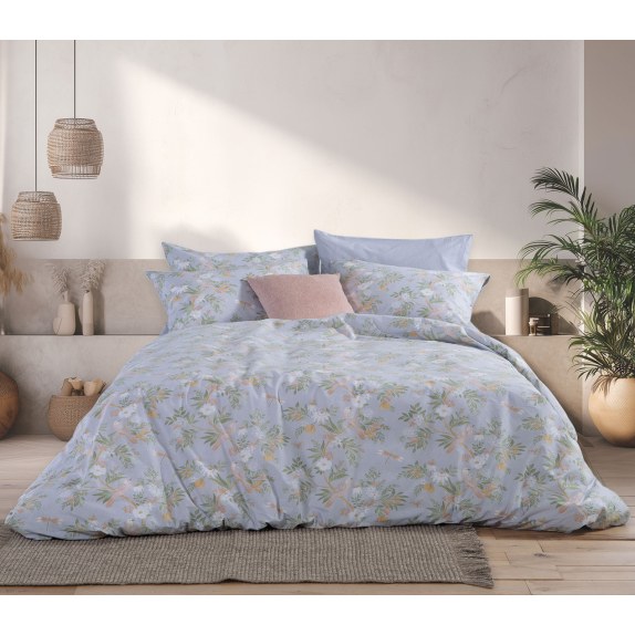 Σετ Σεντόνια Μονά 3 Τεμαχίων Nef-Nef Dreamel L.Blue 170x270