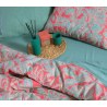 Σετ Σεντόνια Διπλά 4 Τεμαχίων Nef-Nef Charisma Green/Coral 200x270
