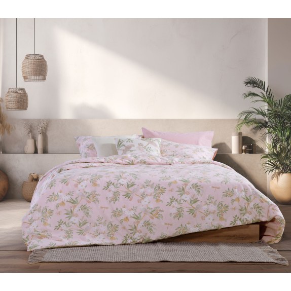 Σετ Σεντόνια Υπέρδιπλα 4 Τεμαχίων Nef-Nef Dreamel Pink...