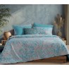 Σετ Σεντόνια King Size με Λάστιχο 4 Τεμαχίων Nef-Nef Charisma Blue Blue 180x200+35