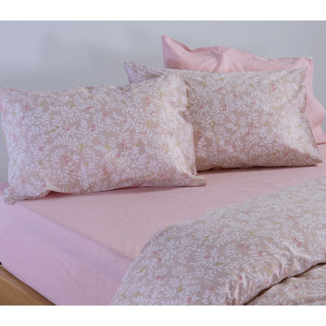 Μαξιλαροθήκη Nef-Nef Cylia Beige 52x72