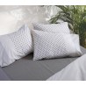 Μαξιλαροθήκη Nef-Nef Donter 26 Ecru/Anthracite 52x72