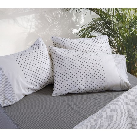Μαξιλαροθήκη Nef-Nef Donter 26 Ecru/Green 52x72
