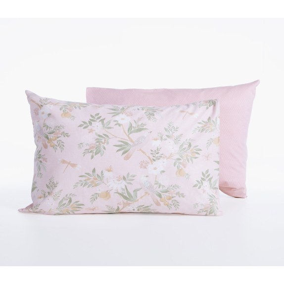 Μαξιλαροθήκη Nef-Nef Dreamel Pink 52x72