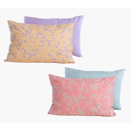 Μαξιλαροθήκη Nef-Nef Floriva Coral 52x72
