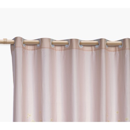 Κουρτίνα Μπάνιου Nef-Nef Floriva Beige 180x180