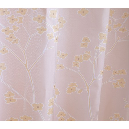 Κουρτίνα Μπάνιου Nef-Nef Floriva Beige 180x200