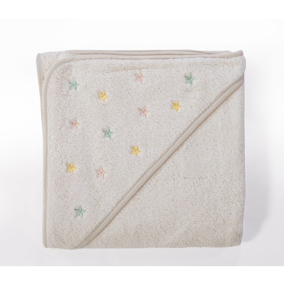 Βρεφική Κάπα Nef-Nef Happy Ecru 75x75