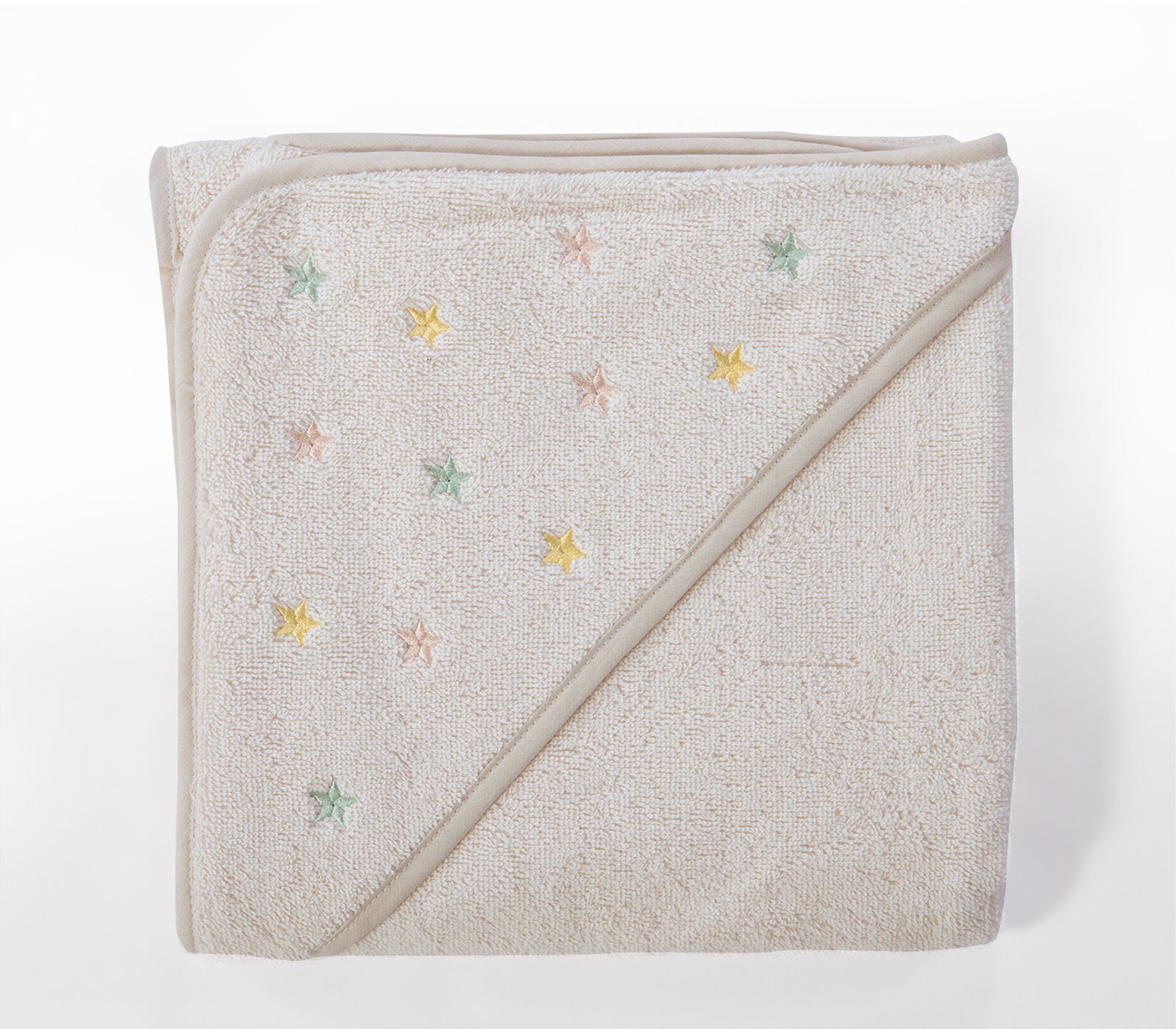 Βρεφική Κάπα Nef-Nef Happy Ecru 75x75