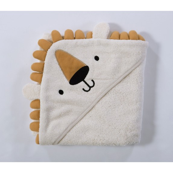 Βρεφική Κάπα Nef-Nef Jungle In Motion Ecru 75x75