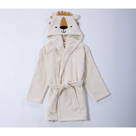 Βρεφικό Μπουρνούζι Nef-Nef Jungle In Motion Ecru 04