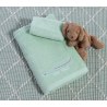 Σετ Βρεφικές Πετσέτες 2 Τεμαχίων Nef-Nef Savana Cameo Green 30x50+70x140