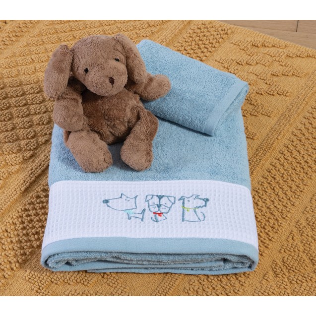 Σετ Παιδικές Πετσέτες 2 Τεμαχίων Nef-Nef Dog...