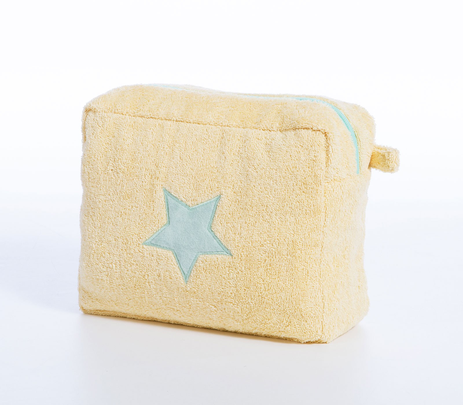 Τσαντάκι Νεσεσέρ Nef-Nef Happy Cream Yellow 22x15+8