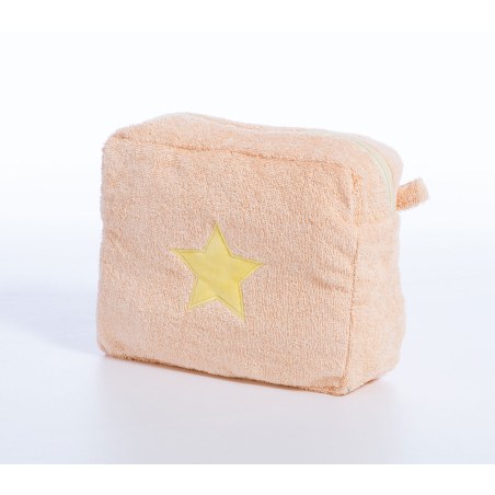Τσαντάκι Νεσεσέρ Nef-Nef Happy Cream Yellow 22x15+8