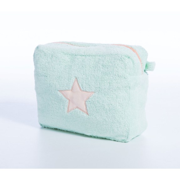 Τσαντάκι Νεσεσέρ Nef-Nef Happy Dusty Aqua 22x15+8