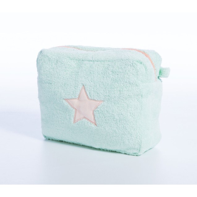 Τσαντάκι Νεσεσέρ Nef-Nef Happy Dusty Aqua 22x15+8