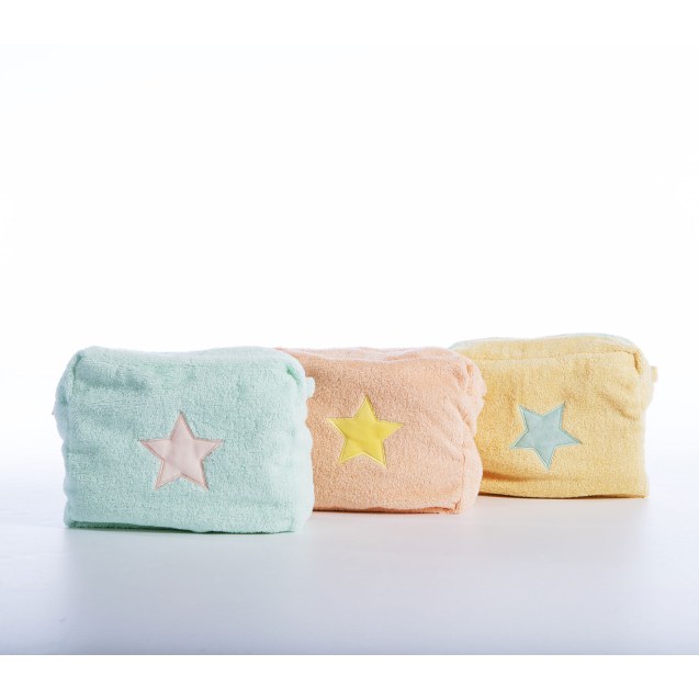 Τσαντάκι Νεσεσέρ Nef-Nef Happy Dusty Aqua 22x15+8
