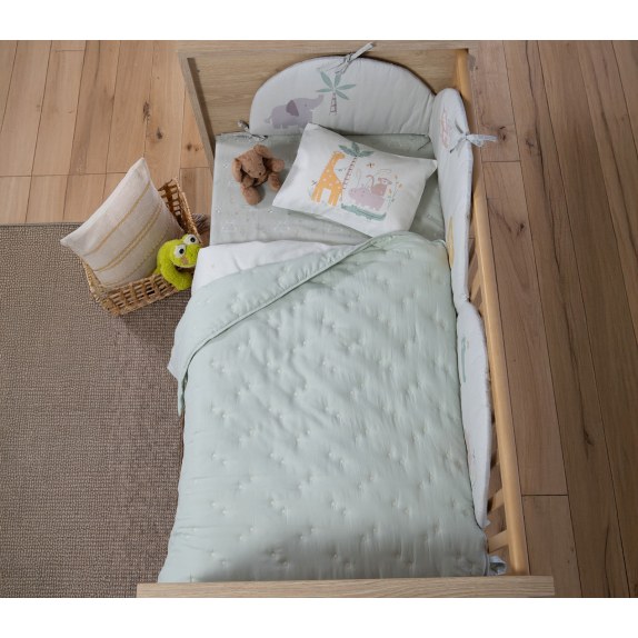 Βρεφικό Κουβερλί Nef-Nef Special Star Mint 80x110