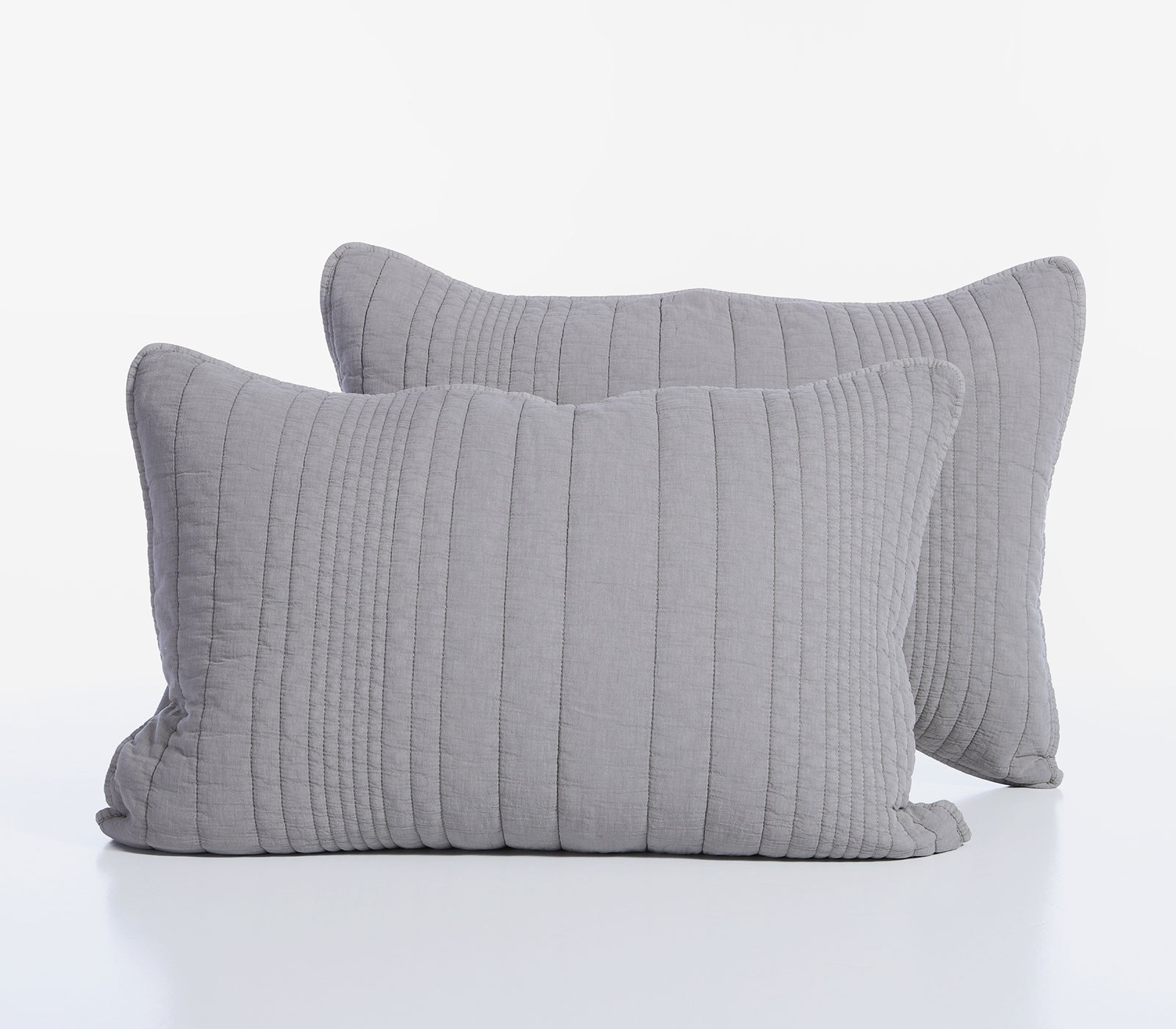 Σετ Μαξιλαροθήκες Διακόσμησης 2 Τεμαχίων Nef-Nef Ecstatic Grey 2x(52x72)