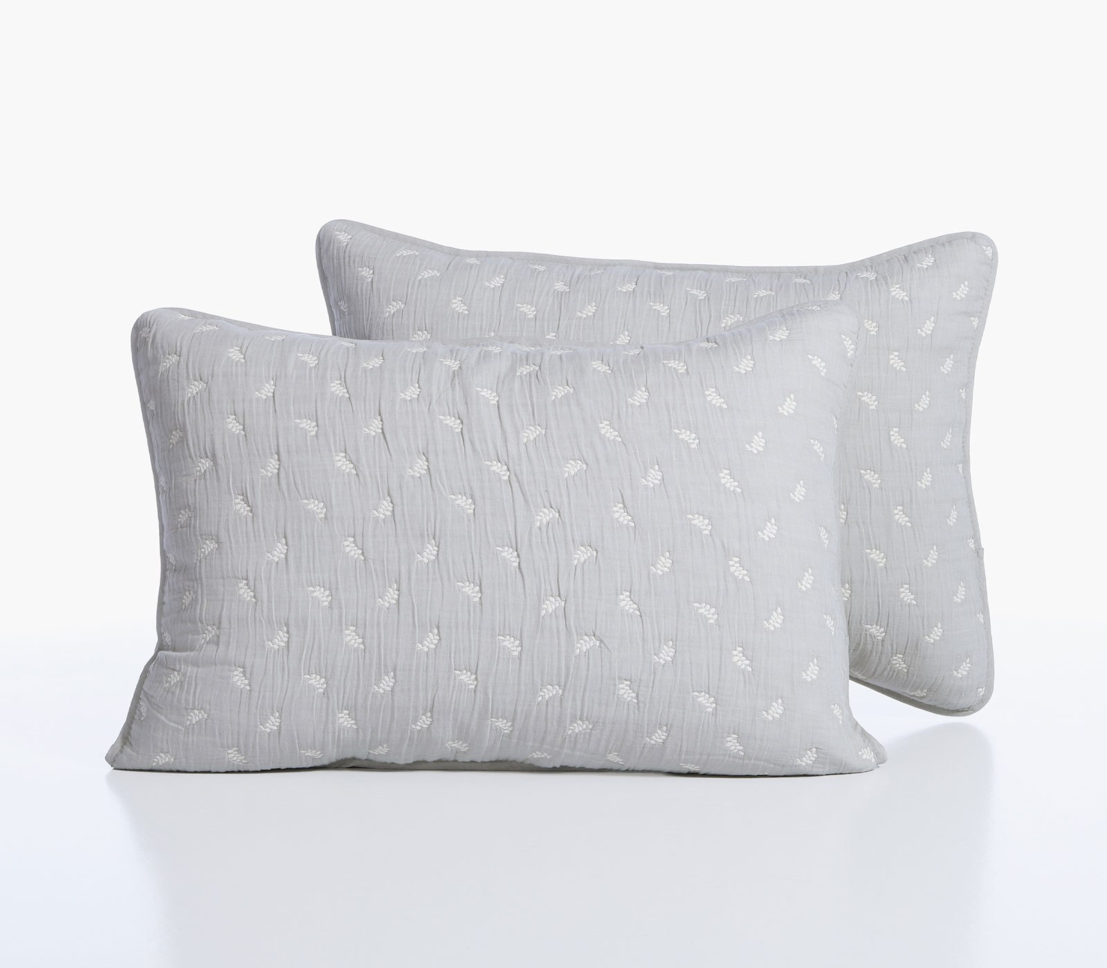 Σετ Μαξιλαροθήκες Διακόσμησης 2 Τεμαχίων Nef-Nef Surreal Grey 2x(52x72)