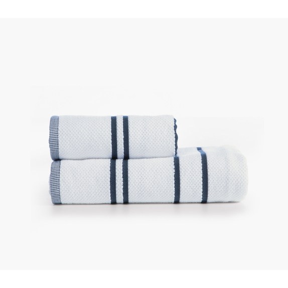 Σετ Πετσέτες 2 Τεμαχίων Nef-Nef Sea Coast White 50x90+70x140