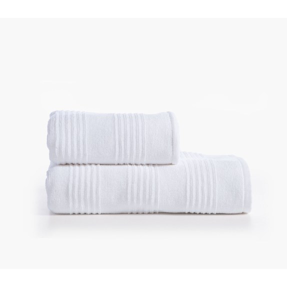 Σετ Πετσέτες 2 Τεμαχίων Nef-Nef Boat White 50x90+70x140