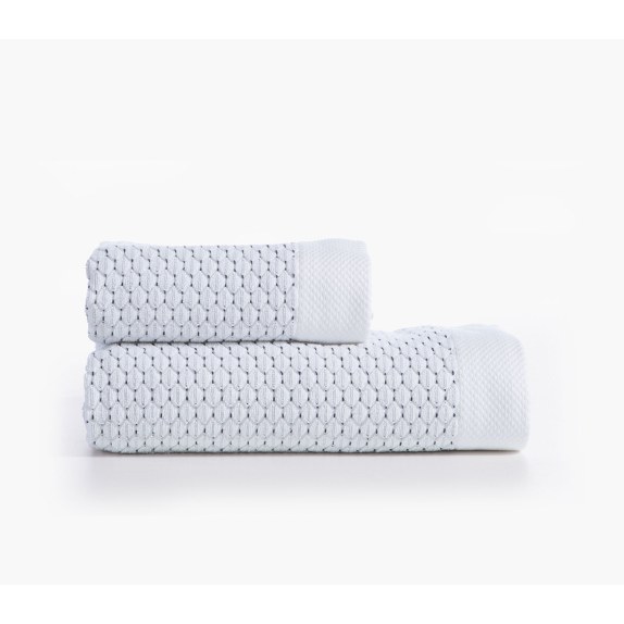 Σετ Πετσέτες 2 Τεμαχίων Nef-Nef Sailing White 50x90+70x140