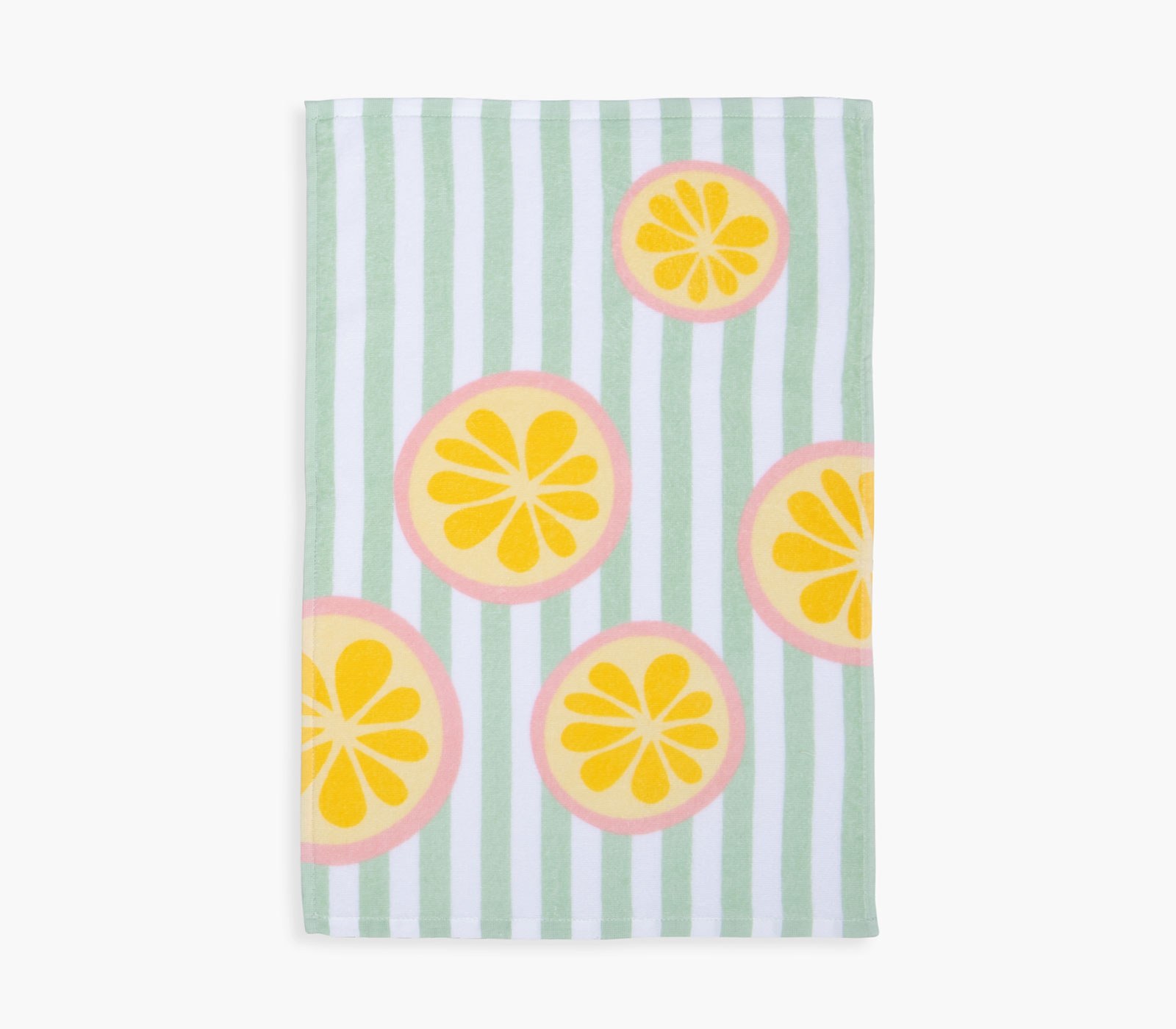 Ποτηρόπανο Βελουτέ Nef-Nef Lemonade Green 40x60