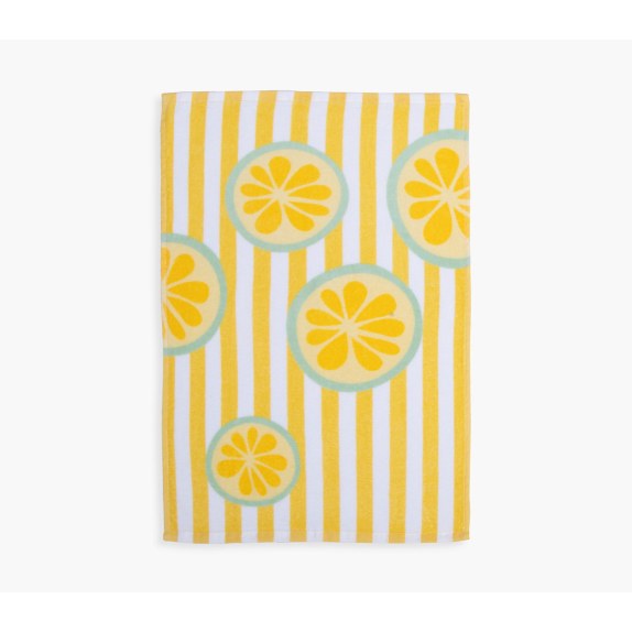 Ποτηρόπανο Βελουτέ Nef-Nef Lemonade Yellow 40x60