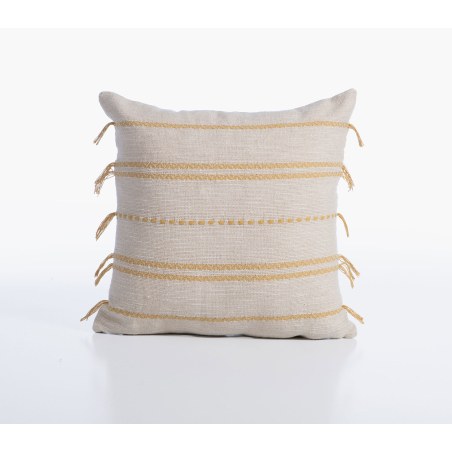 Μαξιλάρι Διακόσμησης Nef-Nef Bleeze Natural/Yellow 45x45