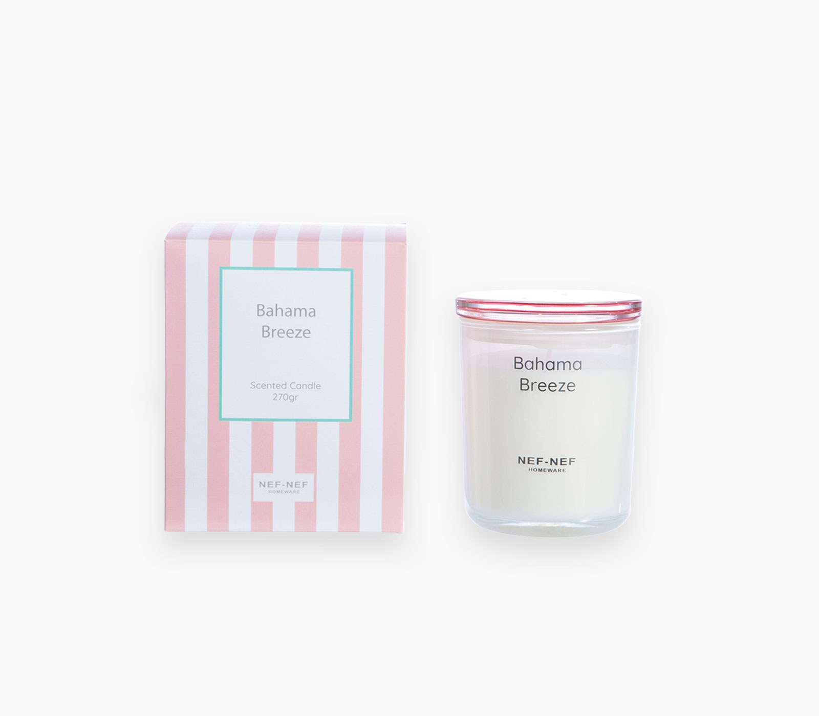 Αρωματικό Κερί Nef-Nef Bahama Breeze Pink 270 gr