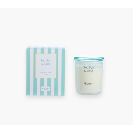 Αρωματικό Κερί Nef-Nef Sea Salt Lime Aqua 270 gr