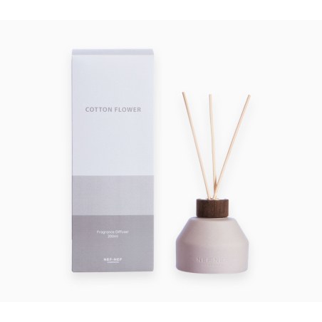 Αρωματικό Χώρου με Στικς Nef-Nef Cotton Flower Grey 200 ml