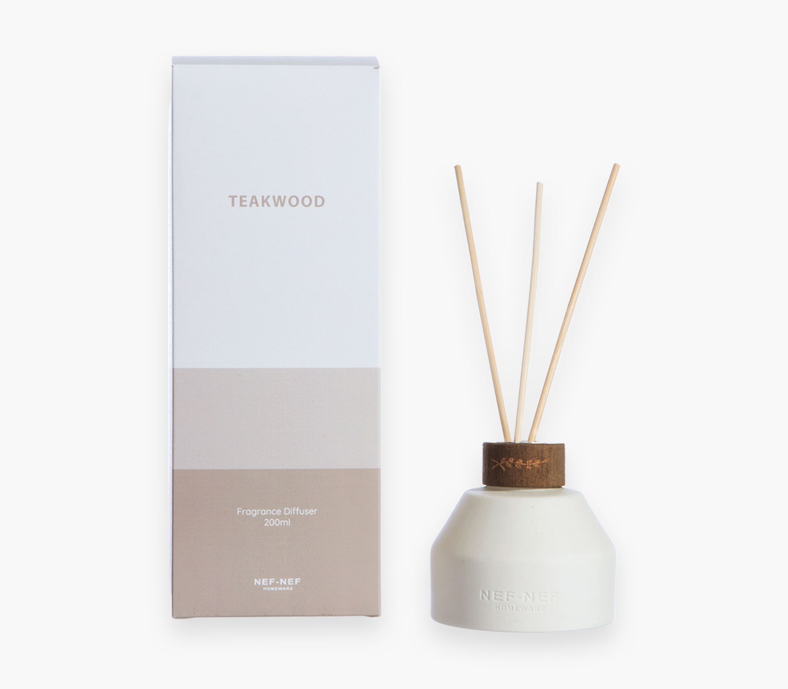 Αρωματικό Χώρου με Στικς Nef-Nef Teakwood 26 Sand Rose 200 ml