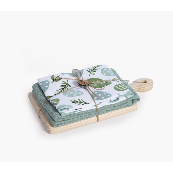 Ξύλο Κοπής με Ποτηρόπανο Σετ 2 τμχ Nef-Nef Birdy...