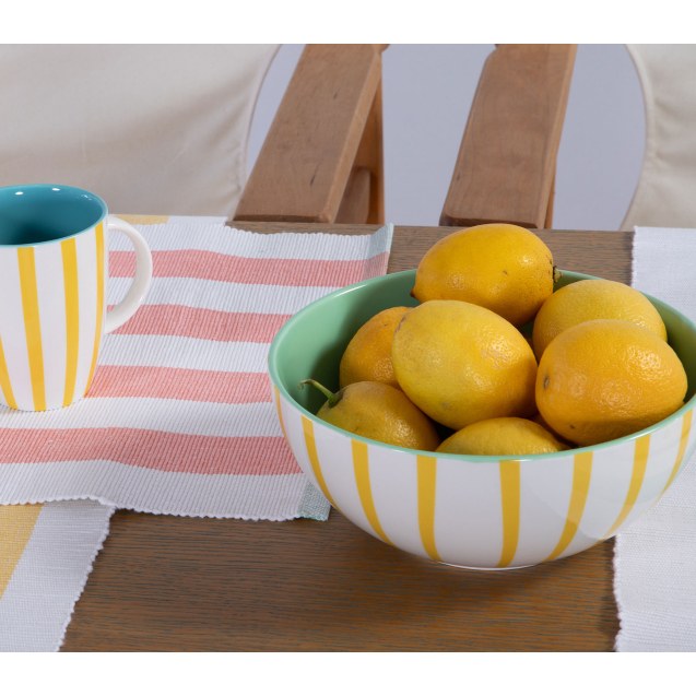 Μπώλ Nef-Nef Fantasy Yellow 20x20x9