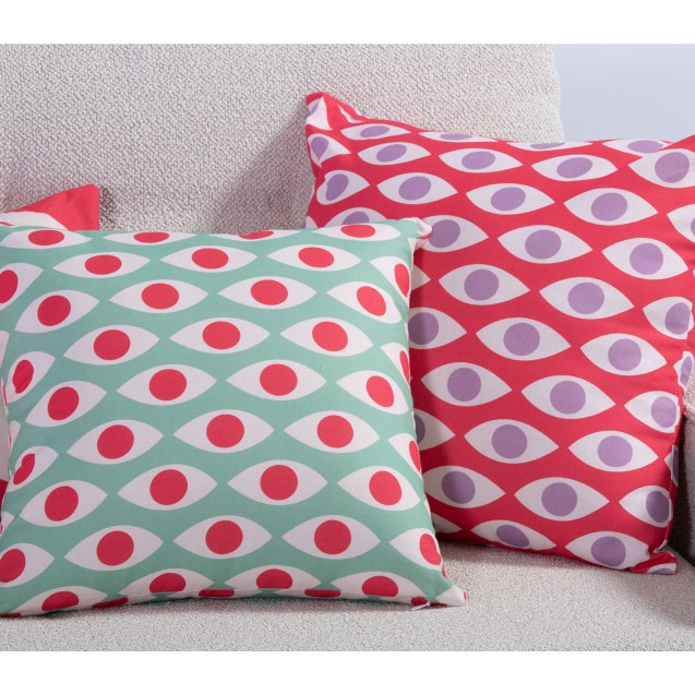 Μαξιλαροθήκη Διακόσμησης Nef-Nef Option Aqua 40x40