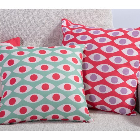 Μαξιλαροθήκη Διακόσμησης Nef-Nef Option Fuchsia 40x40