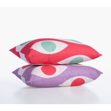 Μαξιλαροθήκη Διακόσμησης Nef-Nef High Option Fuchsia 55x35